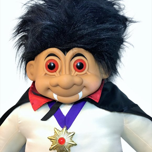 JUMBO Russ Troll Doll Count Dracula RARE Vampire - Picture 4 of 12